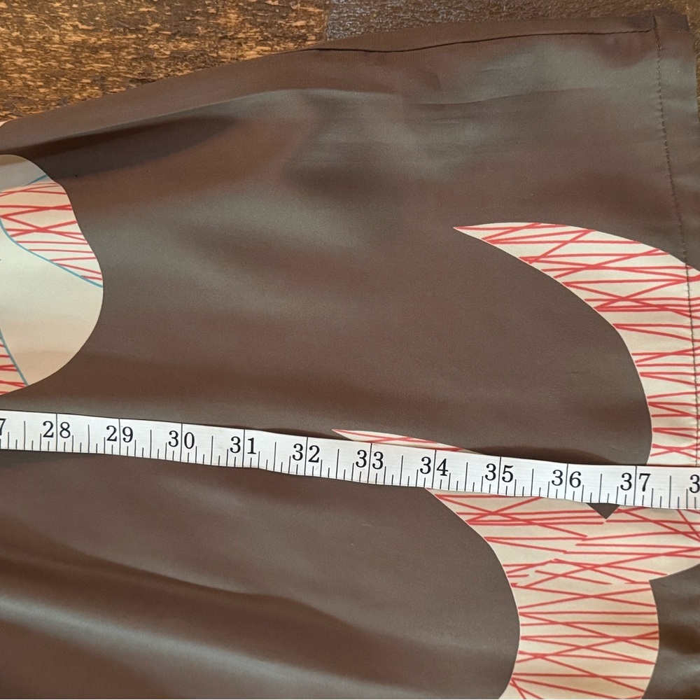 Anthropologie Harkham Silk Cowl Neck Dress - Picture 9 of 11